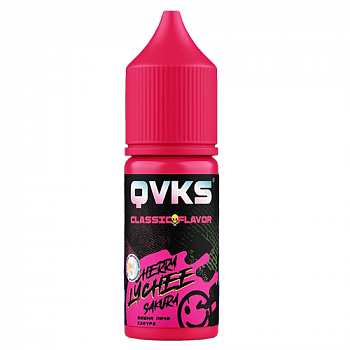 Ароматизатор QVKS CLASSIC KONSTRUKT "Вишня Личи Сакура" (на 30мл)