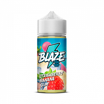 Ар BLAZE ON ICE Strawberry Banana Gum 100-3